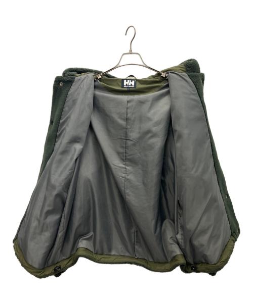 HELLY HANSEN（ヘリーハンセン）HELLY HANSEN (ヘリーハンセン) FIBERPILE COACH JACKET グリーン サイズ:Lの古着・服飾アイテム