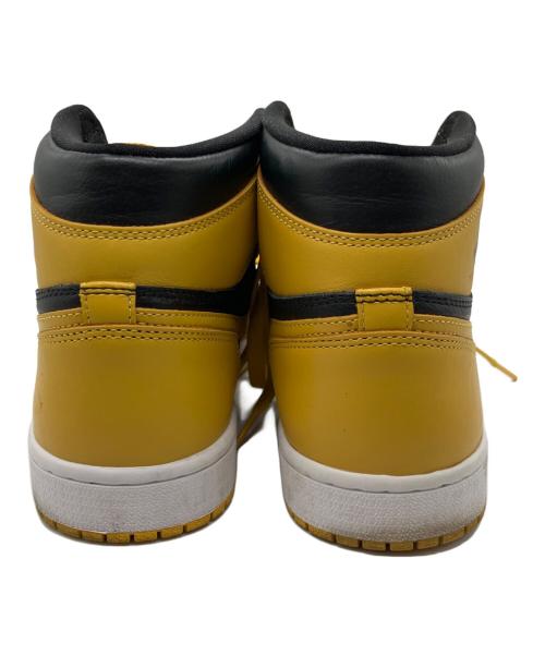 NIKE（ナイキ）NIKE (ナイキ) Air Jordan 1 High OG Pollen イエロー×ブラック サイズ:27の古着・服飾アイテム
