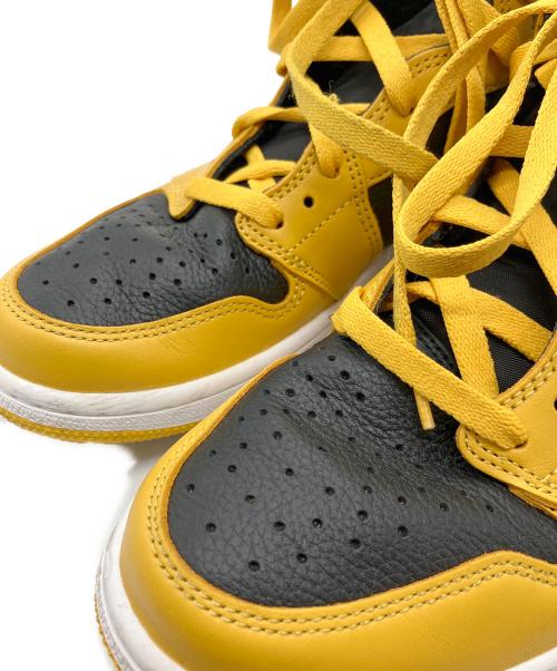 NIKE（ナイキ）NIKE (ナイキ) Air Jordan 1 High OG Pollen イエロー×ブラック サイズ:27の古着・服飾アイテム