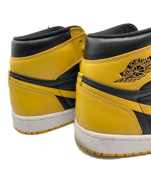 NIKE（ナイキ）NIKE (ナイキ) Air Jordan 1 High OG Pollen イエロー×ブラック サイズ:27の古着・服飾アイテム