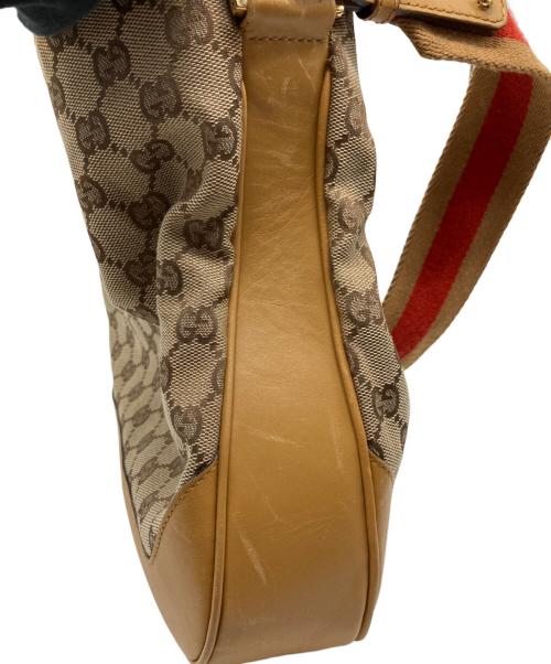 GUCCI（グッチ）GUCCI (グッチ) バンブーハンドル2WAYバッグ ブラウンの古着・服飾アイテム