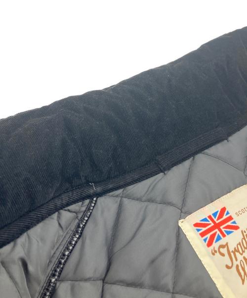 Traditional Weatherwear（トラディショナルウェザーウェア）Traditional Weatherwear (トラディショナルウェザーウェア) キルティングジャケット ブラック サイズ:SIZE38の古着・服飾アイテム