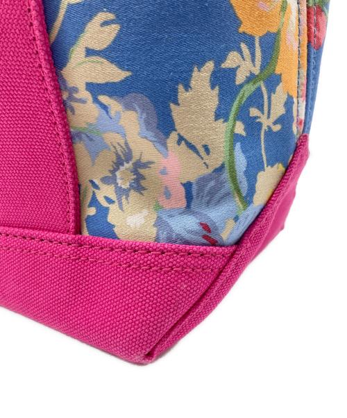 RALPH LAUREN（ラルフローレン）RALPH LAUREN (ラルフローレン) ハンドバッグ スカイブルー×ショッキングピンクの古着・服飾アイテム