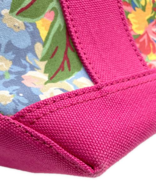 RALPH LAUREN（ラルフローレン）RALPH LAUREN (ラルフローレン) ハンドバッグ スカイブルー×ショッキングピンクの古着・服飾アイテム