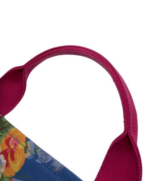 RALPH LAUREN（ラルフローレン）RALPH LAUREN (ラルフローレン) ハンドバッグ スカイブルー×ショッキングピンクの古着・服飾アイテム