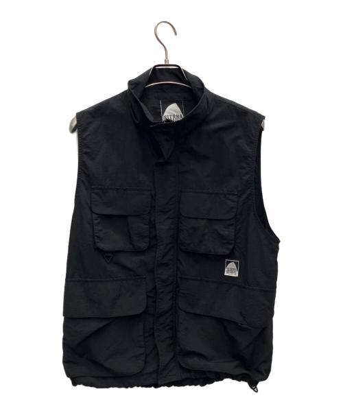 SIERRA DESIGNS（シエラデザインズ）SIERRA DESIGNS (シエラデザインズ) ナイロンベスト ブラック サイズ:Mの古着・服飾アイテム