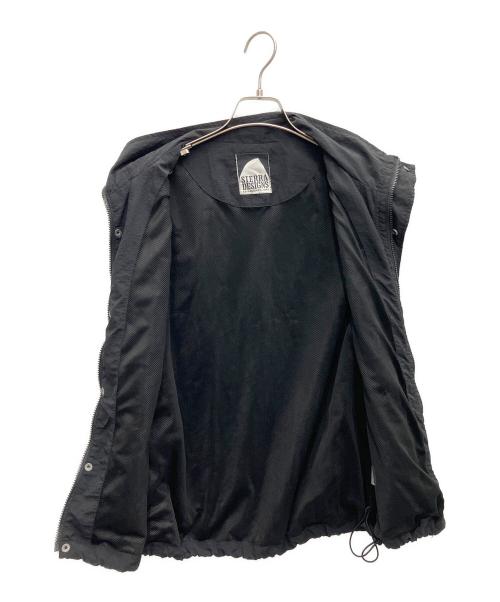 SIERRA DESIGNS（シエラデザインズ）SIERRA DESIGNS (シエラデザインズ) ナイロンベスト ブラック サイズ:Mの古着・服飾アイテム