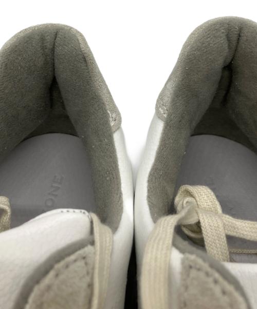 -（-）- (-) ジャーマントレーナー ホワイト×グレー サイズ:SIZE38の古着・服飾アイテム