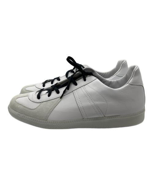 -（-）- (-) ジャーマントレーナー ホワイト×グレー サイズ:SIZE43の古着・服飾アイテム