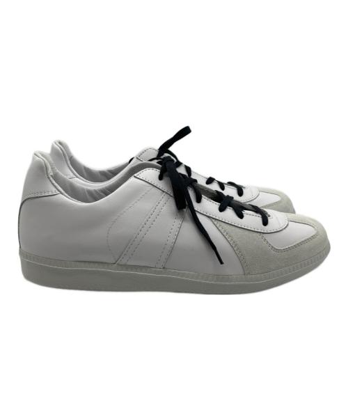 -（-）- (-) ジャーマントレーナー ホワイト×グレー サイズ:SIZE43の古着・服飾アイテム