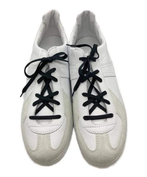 -（-）- (-) ジャーマントレーナー ホワイト×グレー サイズ:SIZE43の古着・服飾アイテム