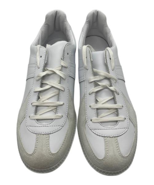 -（-）- (-) ジャーマントレーナー ホワイト×グレー サイズ:SIZE41の古着・服飾アイテム