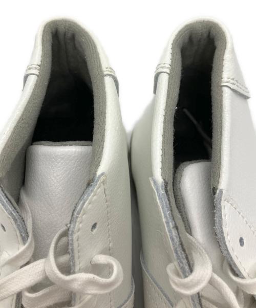 -（-）- (-) ジャーマントレーナー ホワイト×グレー サイズ:SIZE39の古着・服飾アイテム