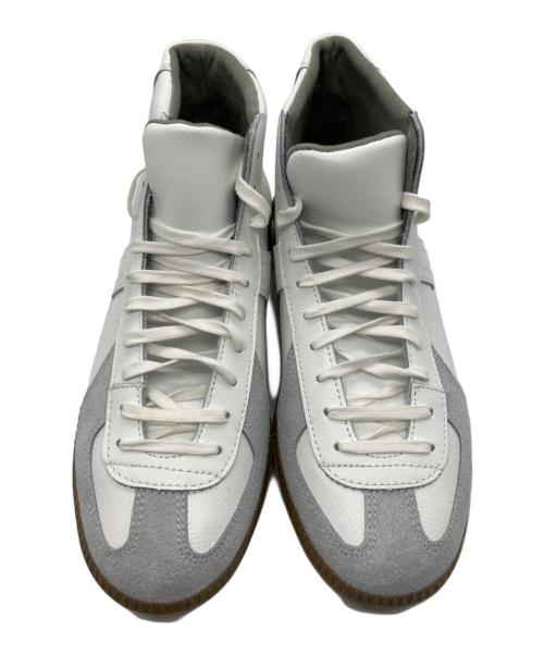 -（-）- (-) ジャーマントレーナー ホワイト×グレー サイズ:SIZE40の古着・服飾アイテム