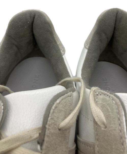 -（-）- (-) ジャーマントレーナー ホワイト×グレー サイズ:SIZE38の古着・服飾アイテム