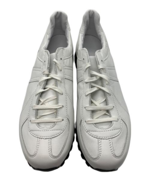 -（-）- (-) ジャーマントレーナー ホワイト サイズ:SIZE43の古着・服飾アイテム