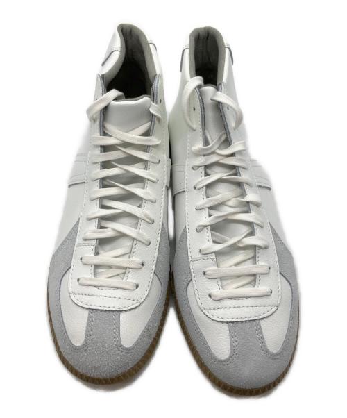 -（-）- (-) ジャーマントレーナー ホワイト×グレー サイズ:SIZE40の古着・服飾アイテム