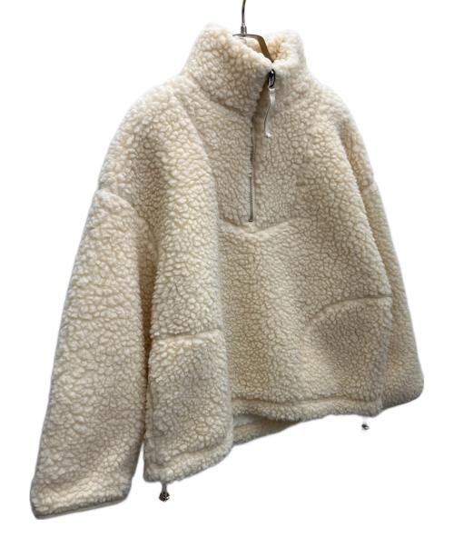 moussy（マウジー）moussy (マウジー) ボアジャケット アイボリー サイズ:SIZE FREE 未使用品の古着・服飾アイテム