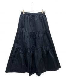 DRESSTERIOR（ドレステリア）の古着「シャンブレータフタティアードスカート」｜ネイビー