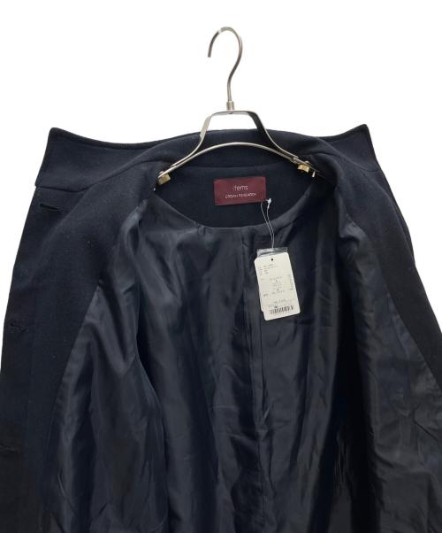 ITEMS URBAN RESEARCH（アイテムズ アーバンリサーチ）ITEMS URBAN RESEARCH (アイテムズ アーバンリサーチ) ウールコート ネイビー サイズ:SIZEFREE 未使用品の古着・服飾アイテム