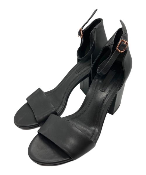 ALEXANDER WANG（アレキサンダー・ワン）ALEXANDER WANG (アレキサンダー・ワン) アンクルストラップサンダル ブラック サイズ:38の古着・服飾アイテム