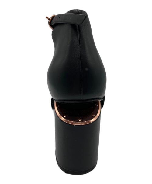 ALEXANDER WANG（アレキサンダー・ワン）ALEXANDER WANG (アレキサンダー・ワン) アンクルストラップサンダル ブラック サイズ:38の古着・服飾アイテム