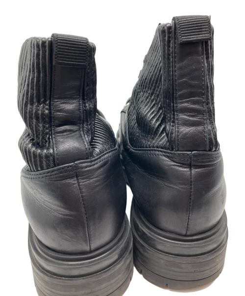 Gianvito Rossi（ジャンヴィト ロッシ）Gianvito Rossi (ジャンヴィト・ロッシ) コンバットブーツ ブラック サイズ:SIZE37の古着・服飾アイテム