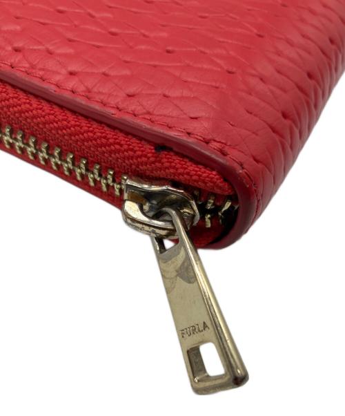 FURLA（フルラ）FURLA (フルラ) 編込み2つ折り財布 レッド サイズ:-の古着・服飾アイテム