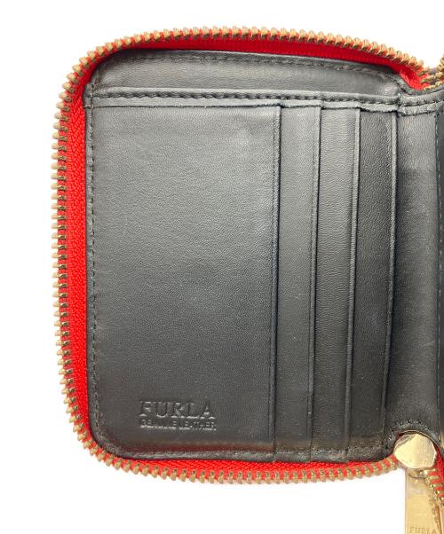 FURLA（フルラ）FURLA (フルラ) 編込み2つ折り財布 レッド サイズ:-の古着・服飾アイテム