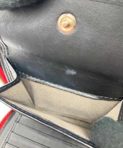 FURLA（フルラ）FURLA (フルラ) 編込み2つ折り財布 レッド サイズ:-の古着・服飾アイテム