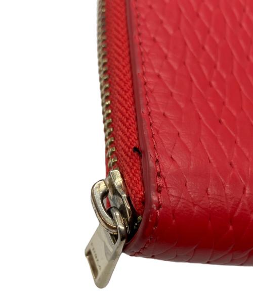 FURLA（フルラ）FURLA (フルラ) 編込み2つ折り財布 レッド サイズ:-の古着・服飾アイテム