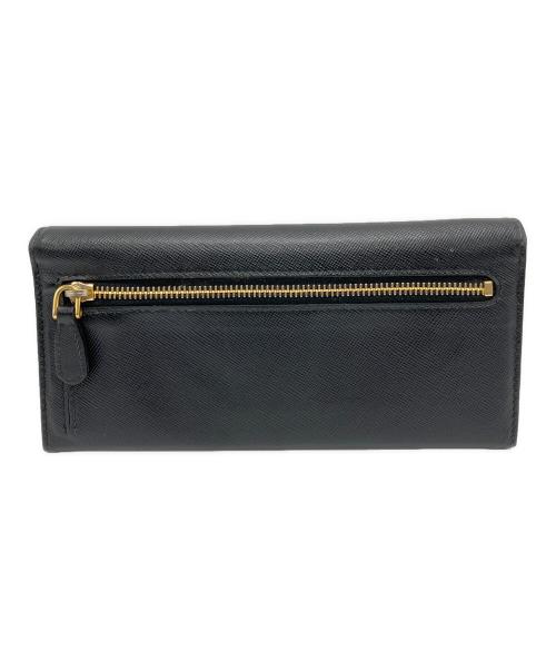 PRADA（プラダ）PRADA (プラダ) 長財布 ブラックの古着・服飾アイテム
