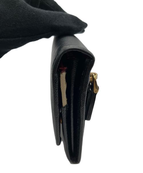 PRADA（プラダ）PRADA (プラダ) 長財布 ブラックの古着・服飾アイテム