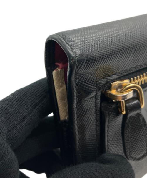 PRADA（プラダ）PRADA (プラダ) 長財布 ブラックの古着・服飾アイテム