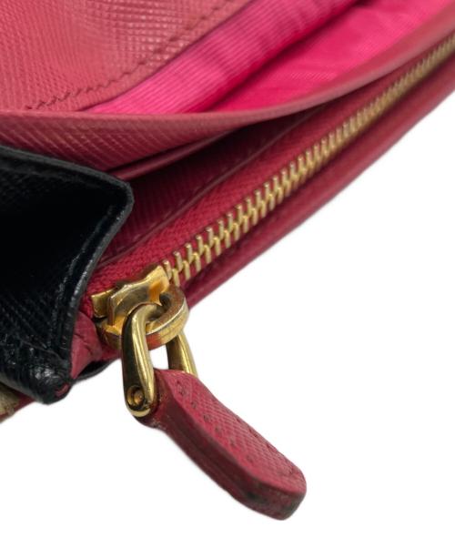 PRADA（プラダ）PRADA (プラダ) 長財布 ブラックの古着・服飾アイテム