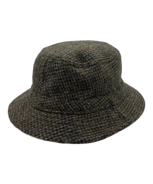 L.L.Bean（エルエルビーン）L.L.Bean (エルエルビーン) Harris Tweed (ハリスツイード) ハット グレーの古着・服飾アイテム