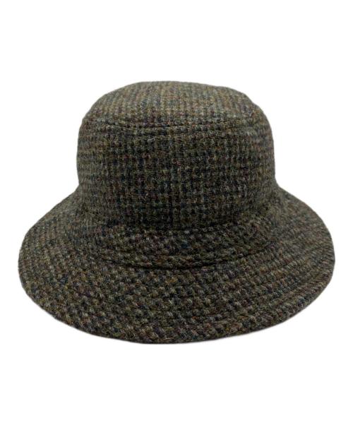 L.L.Bean（エルエルビーン）L.L.Bean (エルエルビーン) Harris Tweed (ハリスツイード) ハット グレーの古着・服飾アイテム