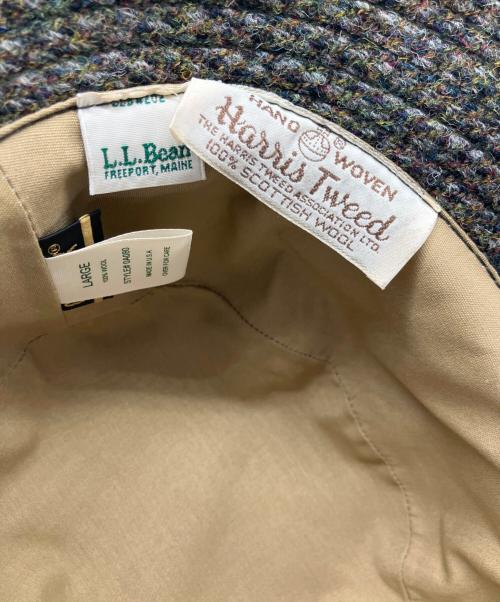 L.L.Bean（エルエルビーン）L.L.Bean (エルエルビーン) Harris Tweed (ハリスツイード) ハット グレーの古着・服飾アイテム