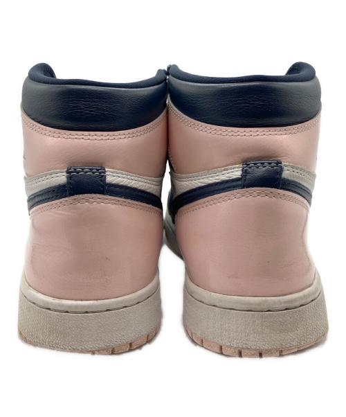 NIKE（ナイキ）NIKE (ナイキ) ハイカットスニーカー ネイビー×ピンク サイズ:24.5の古着・服飾アイテム