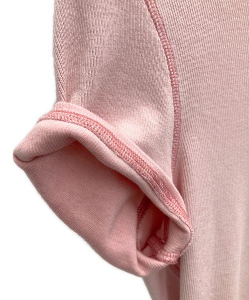 DIESEL（ディーゼル）DIESEL (ディーゼル) 半袖Tシャツ ピンク サイズ:Mの古着・服飾アイテム