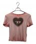 DIESEL（ディーゼル）の古着「半袖Tシャツ」｜ピンク