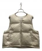 CIAOPANIC TYPYチャオパニックティピー）の古着「中綿ベスト」｜ホワイト