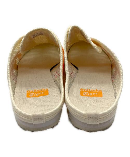 Onitsuka Tiger（オニツカタイガー）Onitsuka Tiger (オニツカタイガー) サンダル アイボリー×オレンジ サイズ:24.5の古着・服飾アイテム