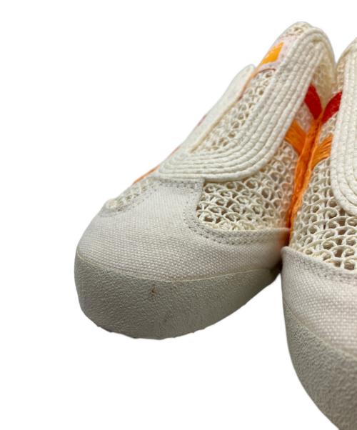 Onitsuka Tiger（オニツカタイガー）Onitsuka Tiger (オニツカタイガー) サンダル アイボリー×オレンジ サイズ:24.5の古着・服飾アイテム