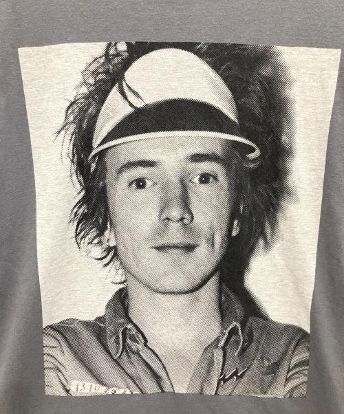 Hysteric Glamour（ヒステリックグラマー）Hysteric Glamour (ヒステリックグラマー) 半袖カットソー グレー サイズ:Lの古着・服飾アイテム