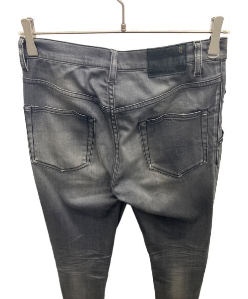 R13（アールサーティン）R13 (アールサーティン) デニムパンツ ブラック サイズ:SIZE25の古着・服飾アイテム
