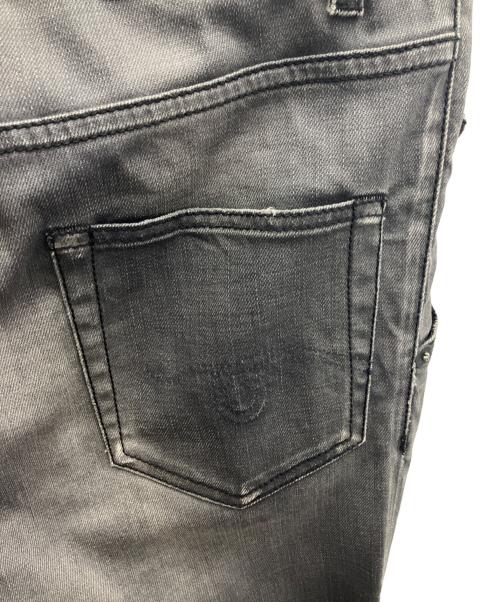 R13（アールサーティン）R13 (アールサーティン) デニムパンツ ブラック サイズ:SIZE25の古着・服飾アイテム
