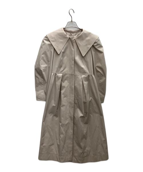 CELFORD（セルフォード）CELFORD (セルフォード) ビッグカラートレンチコート ベージュ サイズ:Sの古着・服飾アイテム