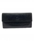 IL BISONTEイル ビゾンテ）の古着「長財布」｜ブラック