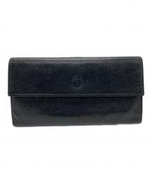 IL BISONTE（イル ビゾンテ）の古着「長財布」｜ブラック